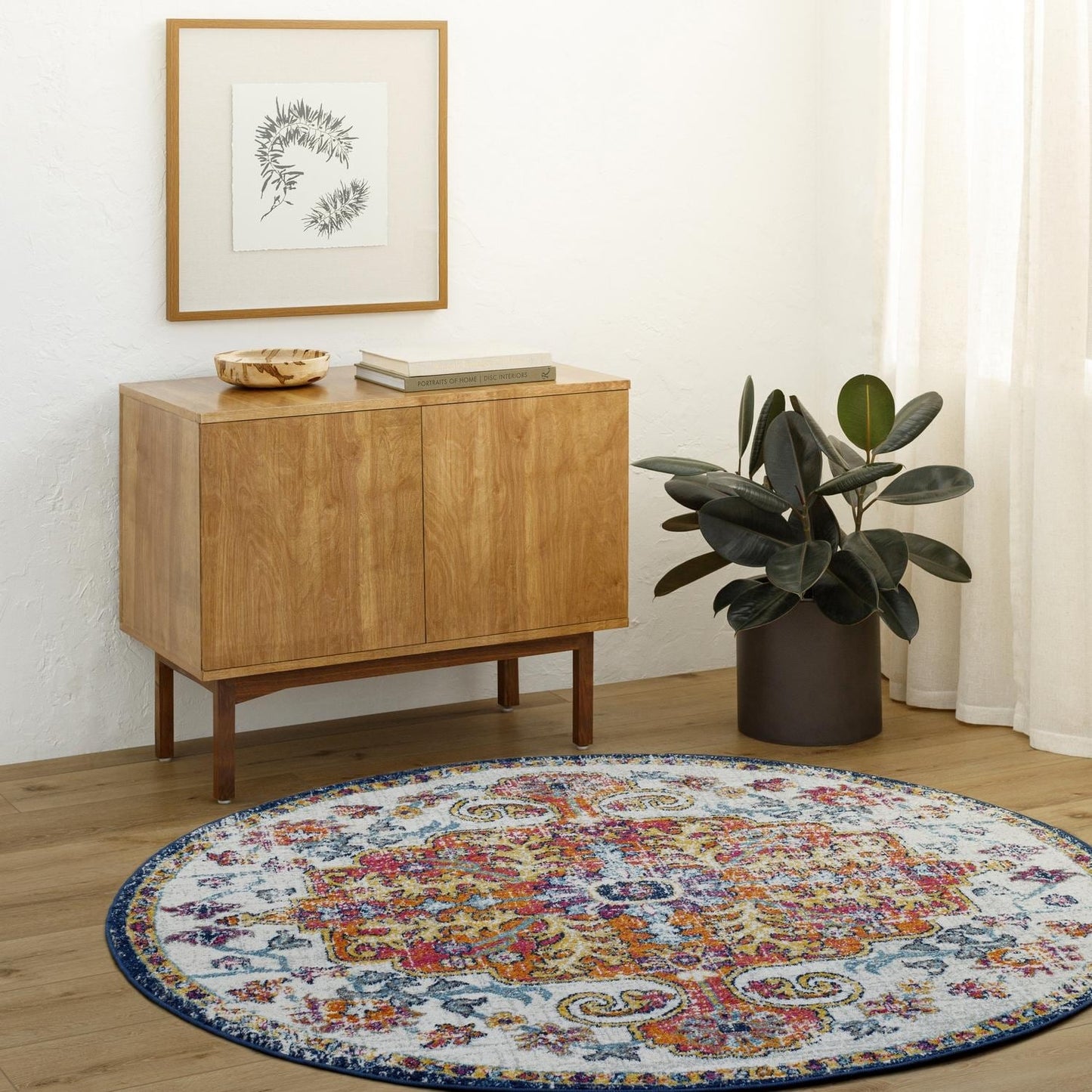 Livabliss Harput Updated Traditional Medallion Area Rug