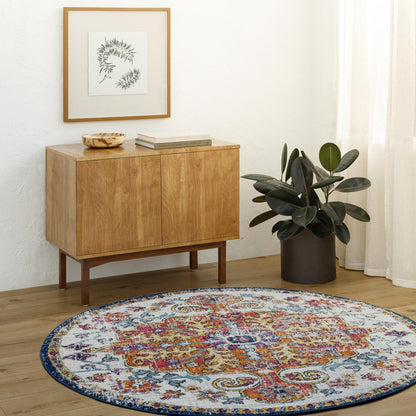 Livabliss Harput Updated Traditional Medallion Area Rug