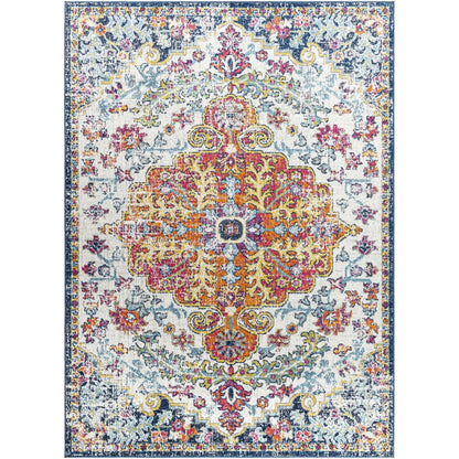 Livabliss Harput Updated Traditional Medallion Area Rug