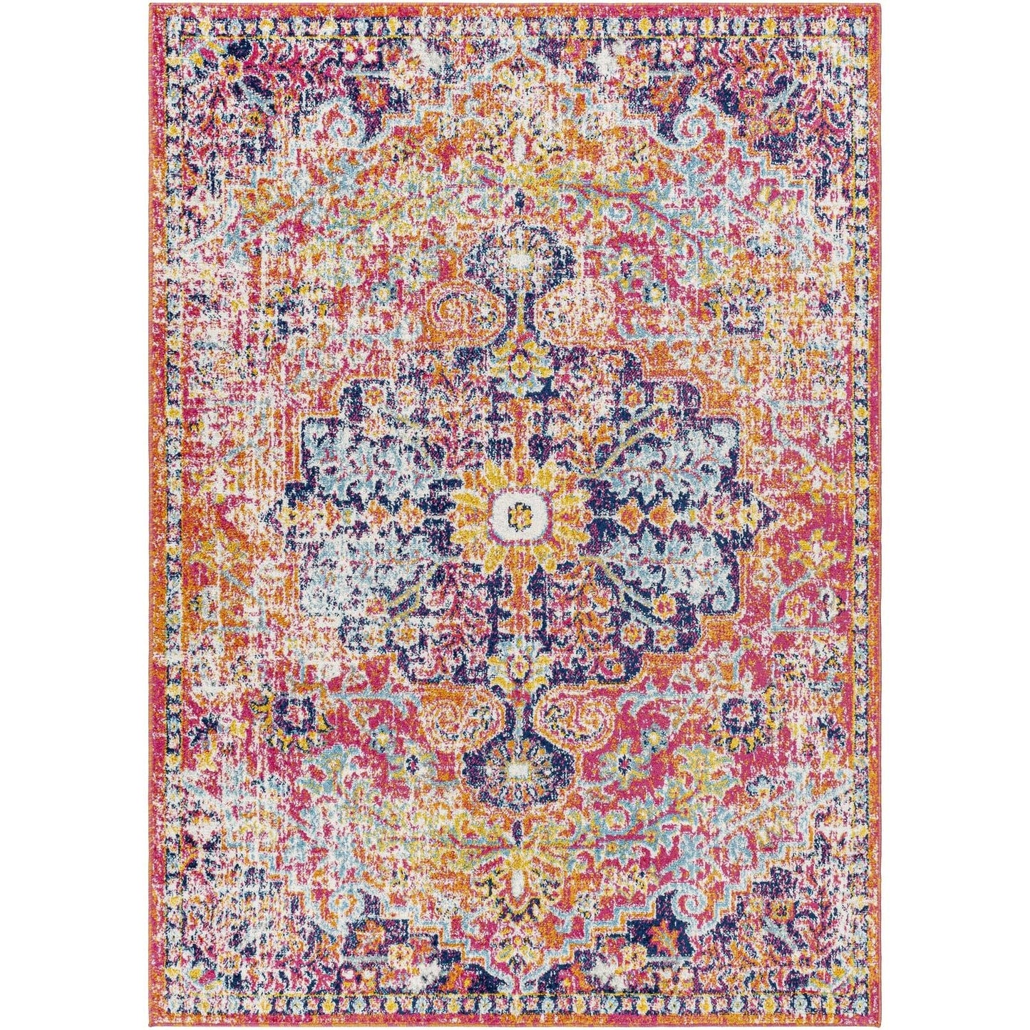 Livabliss Harput Updated Traditional Medallion Area Rug