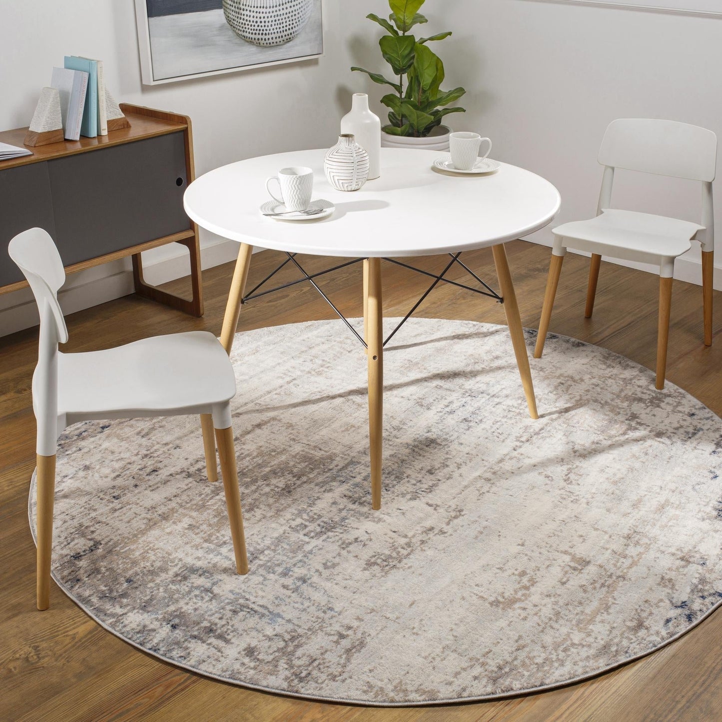 Livabliss Roma Minimalist Abstract Area Rug