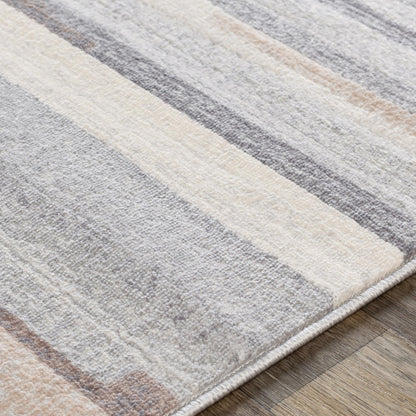 Livabliss Roma Minimalist Medallion Area Rug