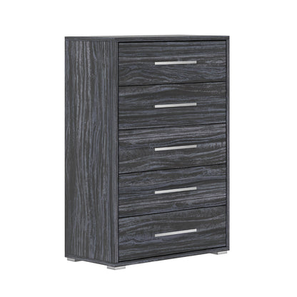 4-Piece King Size Bedroom Set w/ Bed, Dresser, Mirror & Nightstand | Modern Motion - NAPLES-KG-4PC
