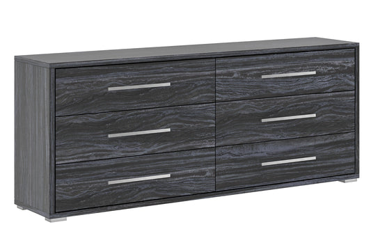 6-Drawer Melamine Wood Dresser | Modern Motion - NAPLES-DRS