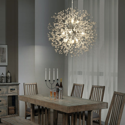 OYIPRO Modern Firework Sputnik Chandelier Crystal Pendant Lighting