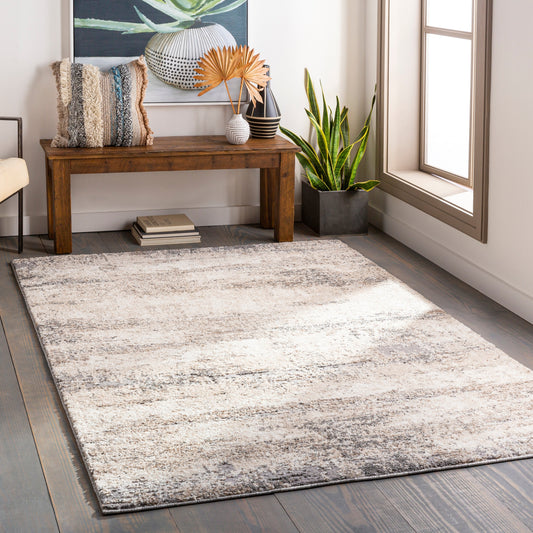 Livabliss Oskar Modern Distressed Area Rug