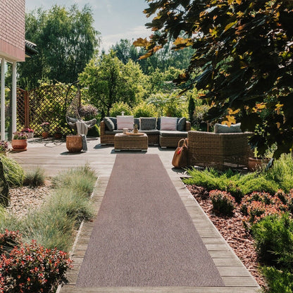 Outdoor/Indoor Custom Size Carpet Runner Rug 36'' wide x your choice of length with Non-Slip PVC Backing