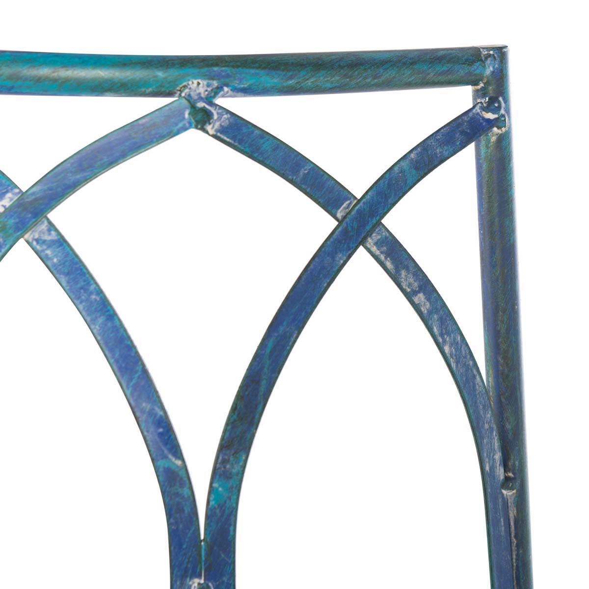 Abia Wrought Iron Outdoor Tree Bench | Safavieh - PAT5018