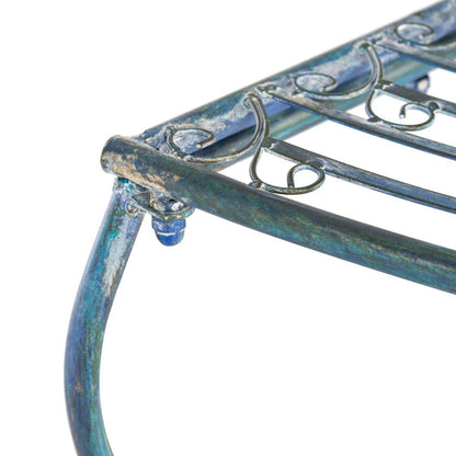 Abia Wrought Iron Outdoor Tree Bench | Safavieh - PAT5018