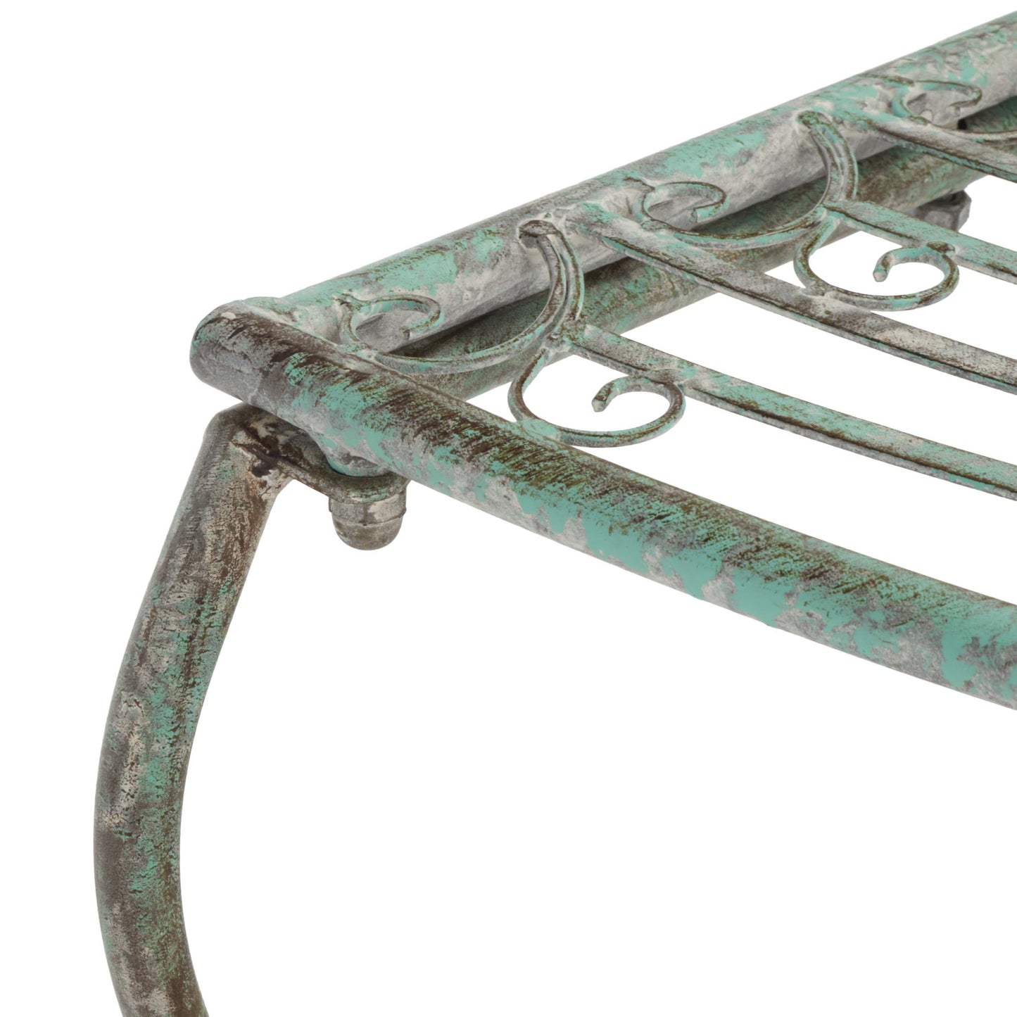 Abia Wrought Iron Outdoor Tree Bench | Safavieh - PAT5018