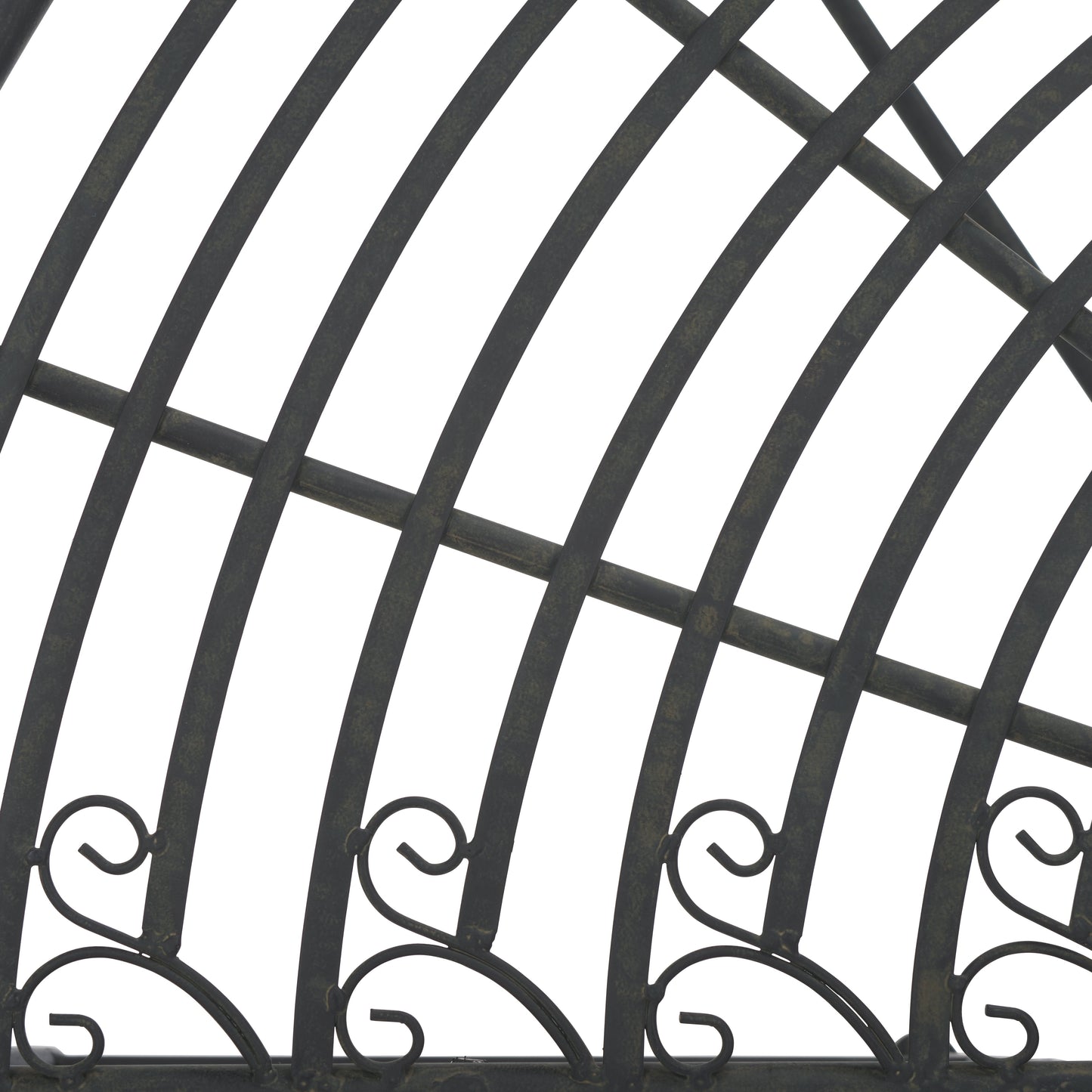 Abia Wrought Iron Outdoor Tree Bench | Safavieh - PAT5018