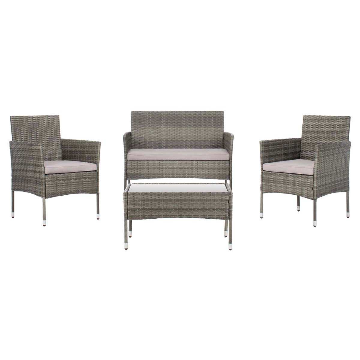 Abdul 4Pc Living Set | Safavieh - PAT7504