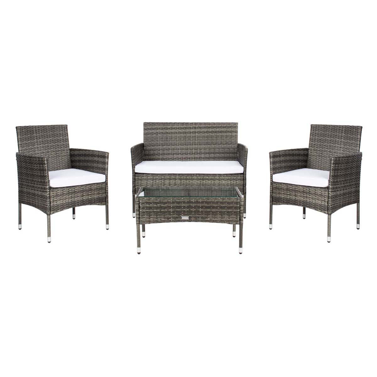 Abdul 4Pc Living Set | Safavieh - PAT7504