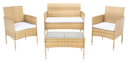 Abdul 4Pc Living Set | Safavieh - PAT7504
