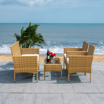 Abdul 4Pc Living Set | Safavieh - PAT7504