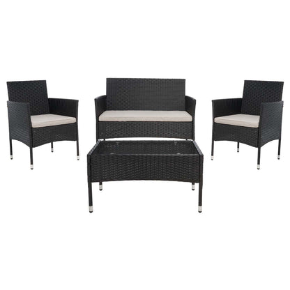 Abdul 4Pc Living Set | Safavieh - PAT7504