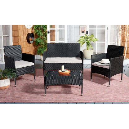 Abdul 4Pc Living Set | Safavieh - PAT7504