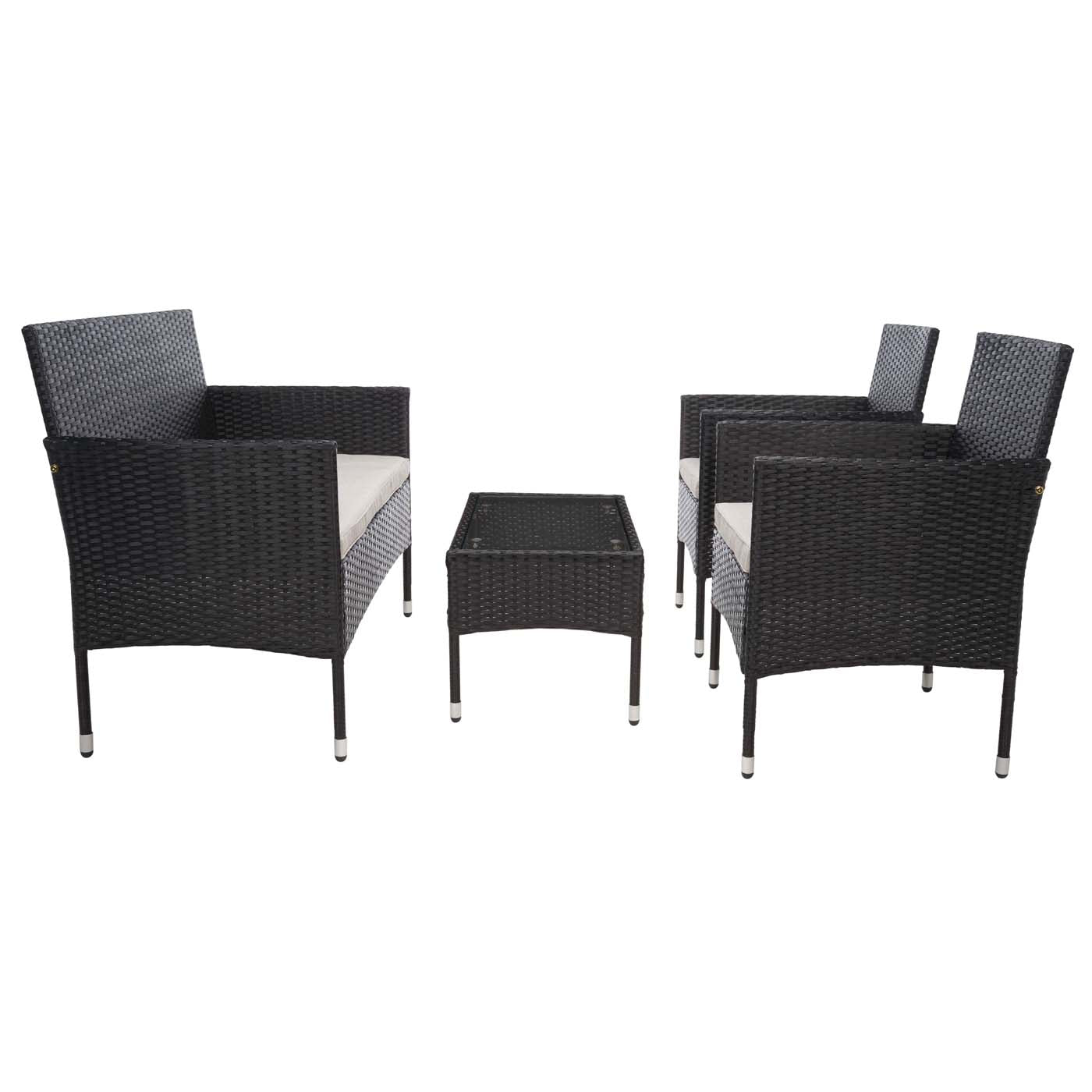 Abdul 4Pc Living Set | Safavieh - PAT7504