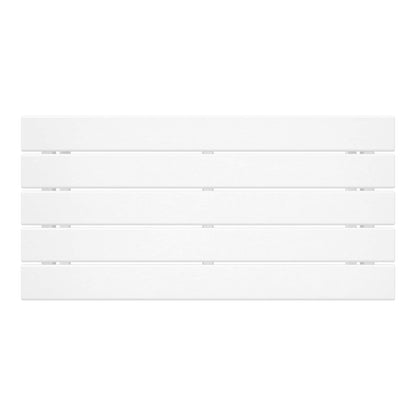 Polytrends Laguna Hdpe All Weather Outdoor Patio Rectangular Coffee Table