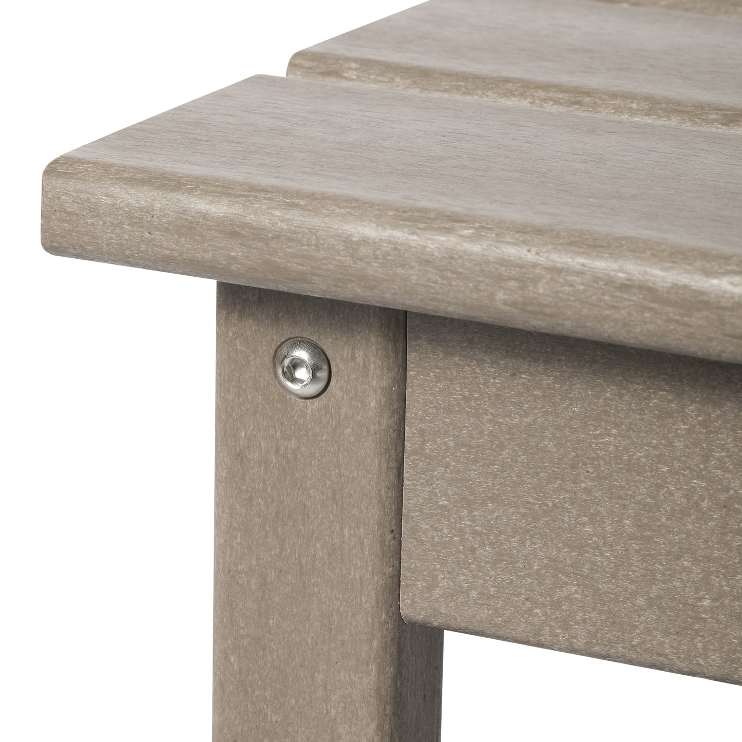 Polytrends Laguna Hdpe All Weather Outdoor Patio Rectangular Coffee Table