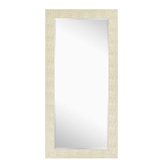 Premium Mosaic Pattern Full-Length Vertical Mirror - Standing, Leaning, Free-Standing Full Body Dressing Mirror
