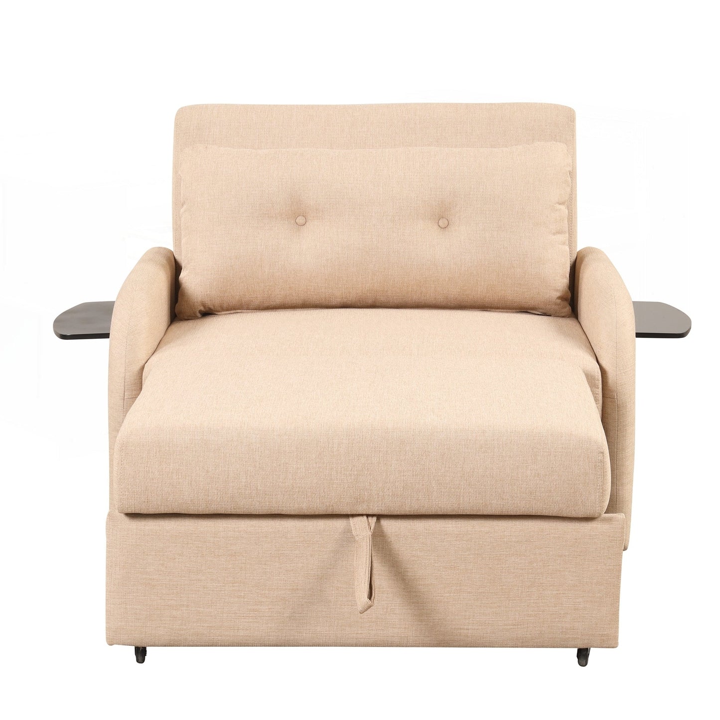 Pull Out Sofa Sleeper 3 in 1 with 2 Wing Table