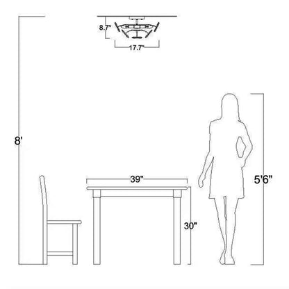 Rosa 6-Light Brushed Silver-ish Champagne Flower Crystal Flush Mount - 17.7 inches in diameter x 8.7 inches H