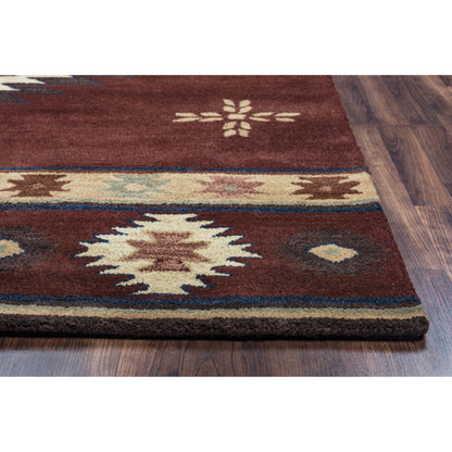 Alora Decor Ryder Southwestern Hand-tufted Wool Rug
