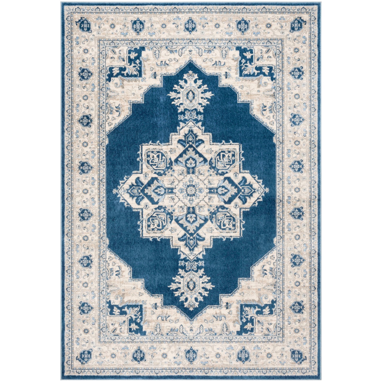 SAFAVIEH Brentwood Vassiliki Traditional Oriental Medallion Rug