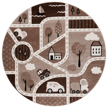 SAFAVIEH Carousel Kids Lumnie Neighborhood Rug
