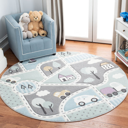 SAFAVIEH Carousel Kids Lumnie Neighborhood Rug