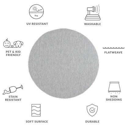 SAFAVIEH Courtyard Begajeta Indoor/Outdoor Waterproof Patio Backyard Rug.