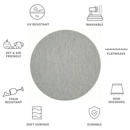 SAFAVIEH Courtyard Ilmur Indoor/ Outdoor Waterproof Patio Backyard Rug