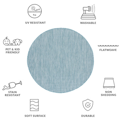 SAFAVIEH Courtyard Ilmur Indoor/ Outdoor Waterproof Patio Backyard Rug