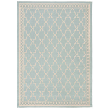 SAFAVIEH Courtyard Janell Trellis Indoor/ Outdoor Waterproof Patio Backyard Rug