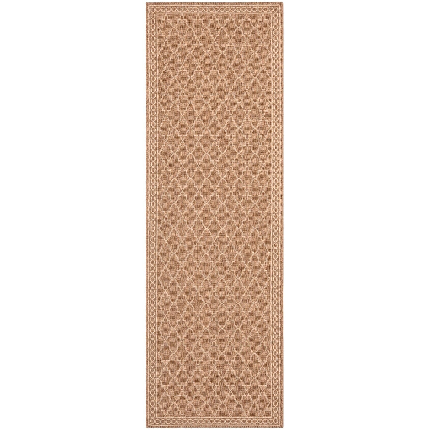 SAFAVIEH Courtyard Janell Trellis Indoor/ Outdoor Waterproof Patio Backyard Rug