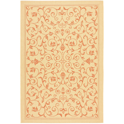 SAFAVIEH Courtyard Miljeta Indoor/ Outdoor Waterproof Patio Backyard Rug