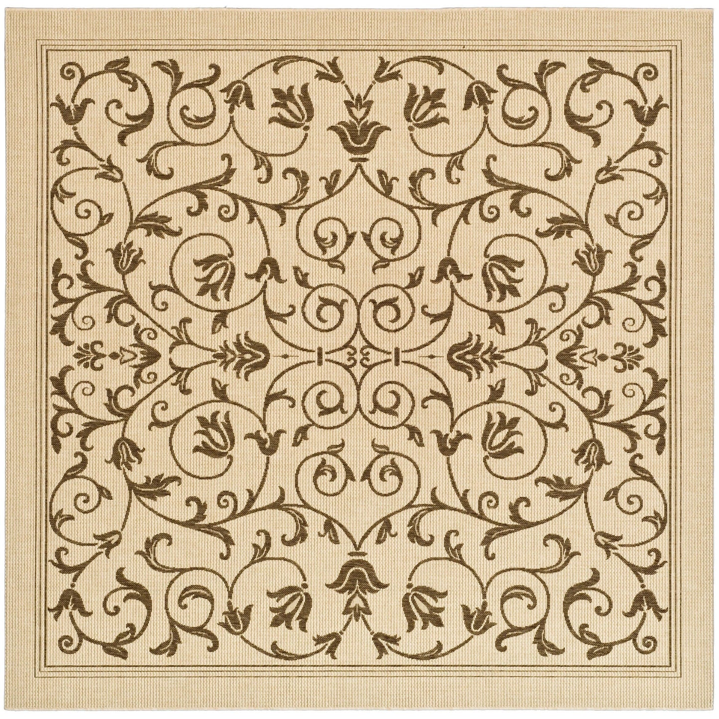 SAFAVIEH Courtyard Miljeta Indoor/ Outdoor Waterproof Patio Backyard Rug