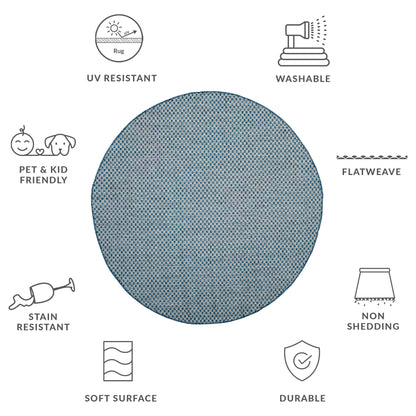 SAFAVIEH Courtyard Ragini Indoor/Outdoor Waterproof Patio Backyard Rug