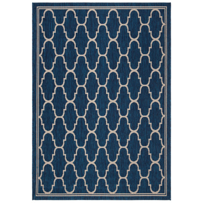 SAFAVIEH Courtyard Sufia Waterproof Trellis Backyard Patio Rug