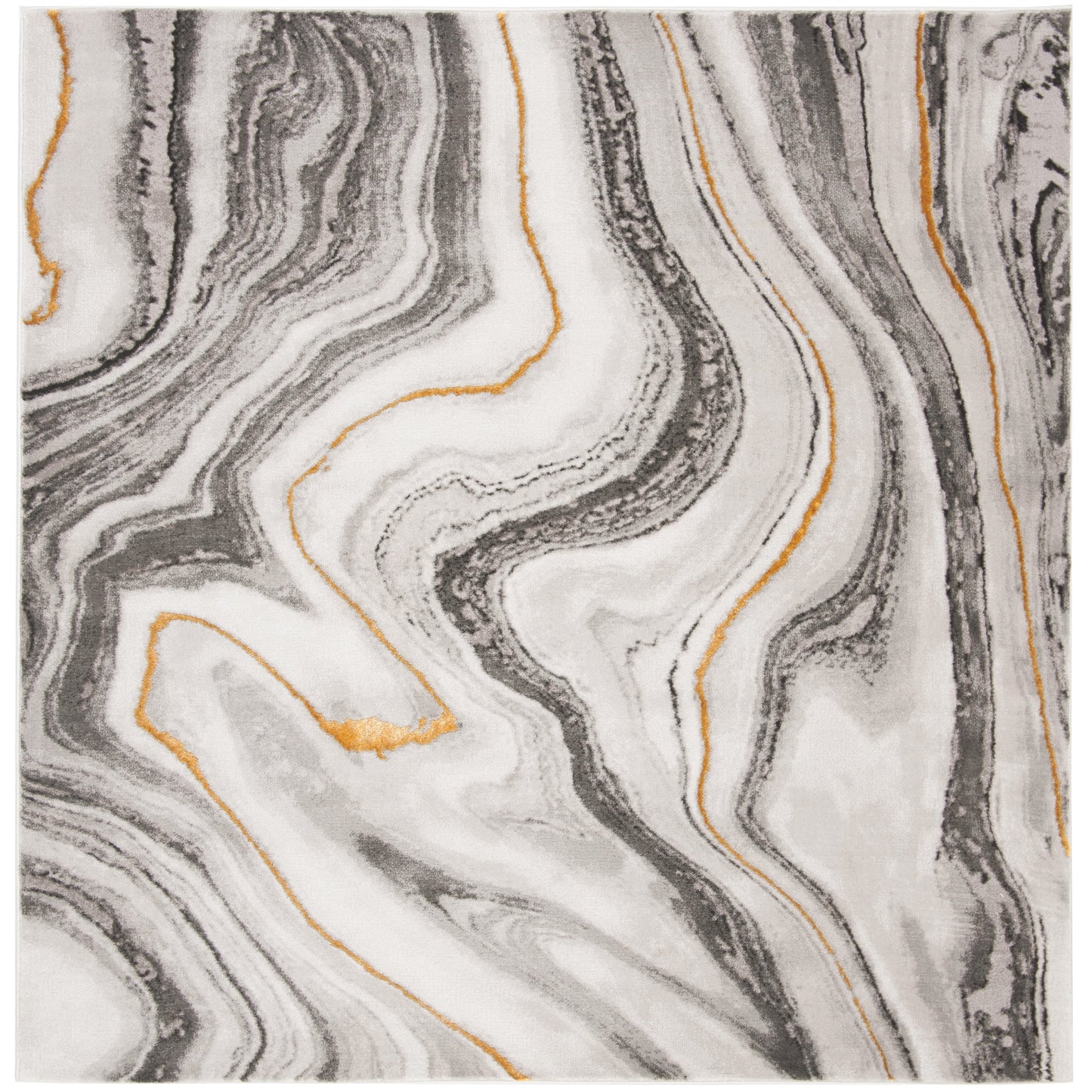 SAFAVIEH Craft Elvyra Modern Abstract Marble Pattern Rug