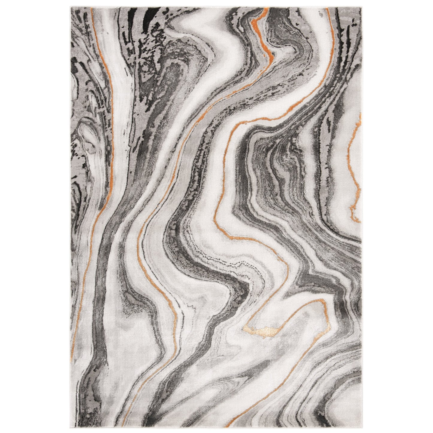 SAFAVIEH Craft Elvyra Modern Abstract Marble Pattern Rug