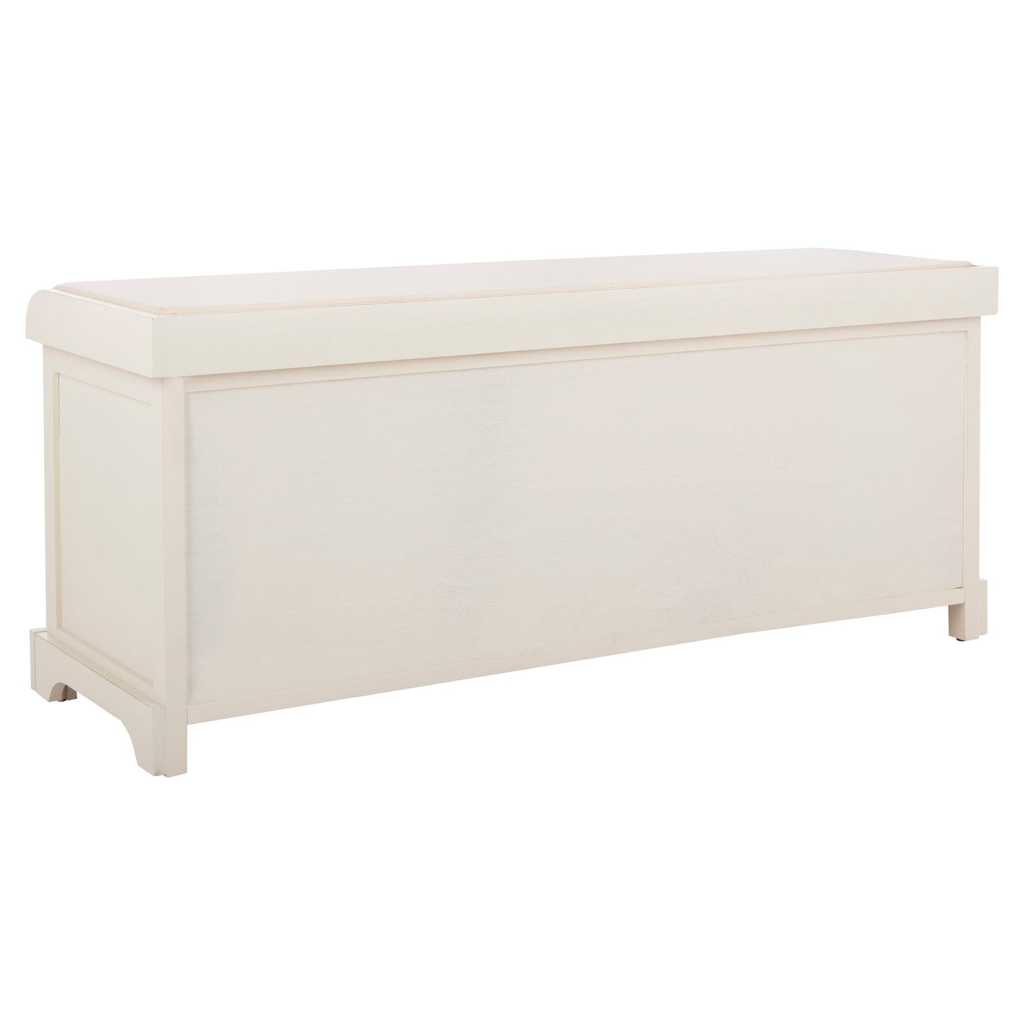SAFAVIEH Eola Grey/ White Storage Bench - 47 x 16.1 x 19.9 - 47Wx16Dx20H