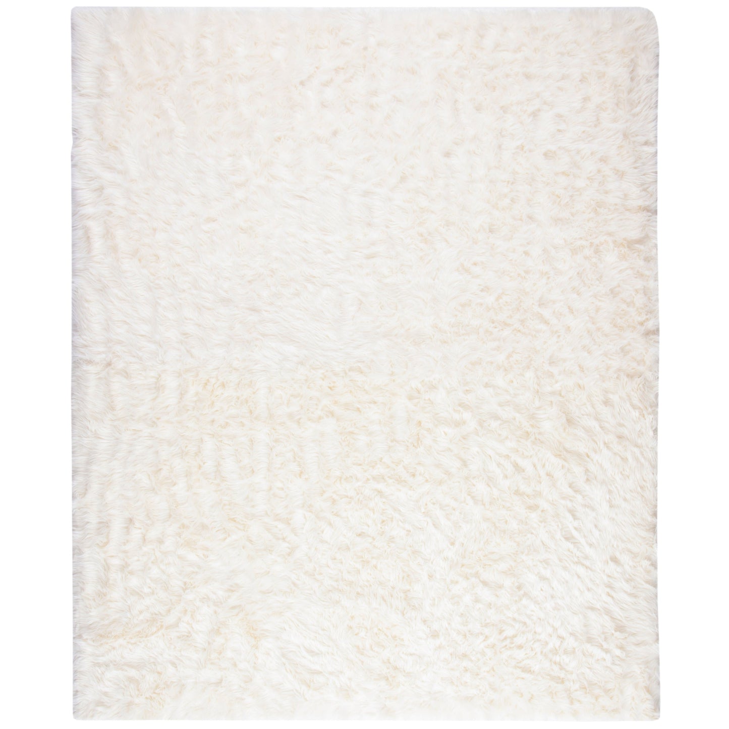 SAFAVIEH Faux Sheep Silke Skin 2.4-inch Thick Rug