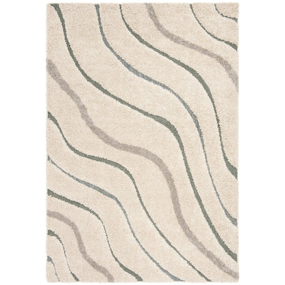SAFAVIEH Florida Shag Borbala Soft Serene Waves 1.2-inch Thick