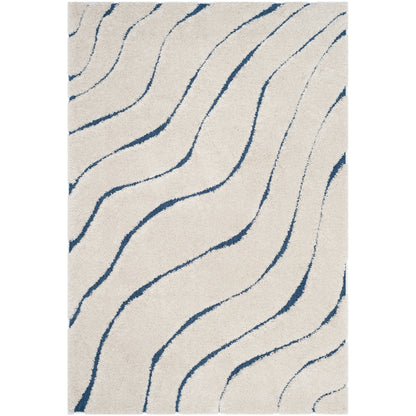SAFAVIEH Florida Shag Borbala Soft Serene Waves 1.2-inch Thick