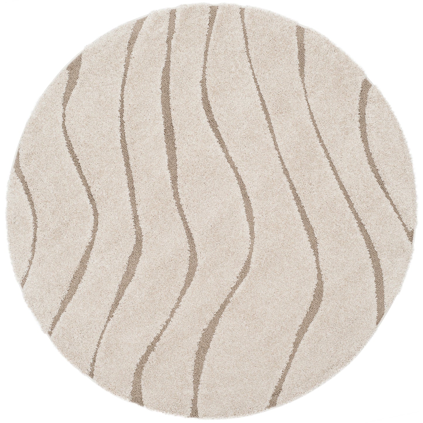 SAFAVIEH Florida Shag Borbala Soft Serene Waves 1.2-inch Thick