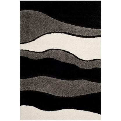 SAFAVIEH Florida Shag Melahat Abstract Wave 1.2-inch Thick Rug