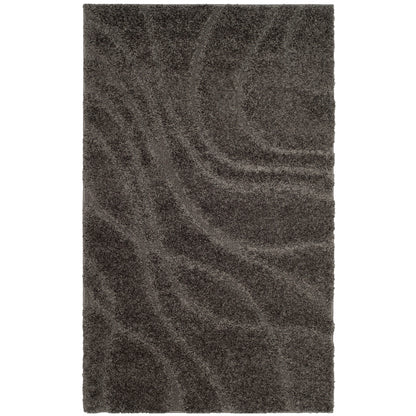 SAFAVIEH Florida Shag Staka Abstract Waves 1.2-inch Area Rug
