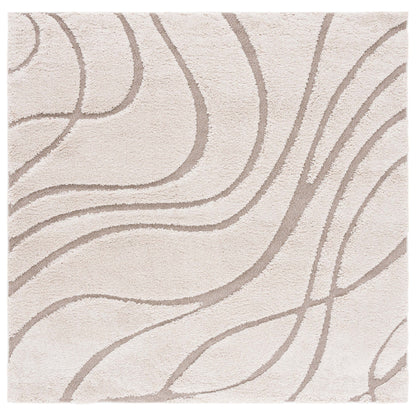 SAFAVIEH Florida Shag Staka Abstract Waves 1.2-inch Area Rug